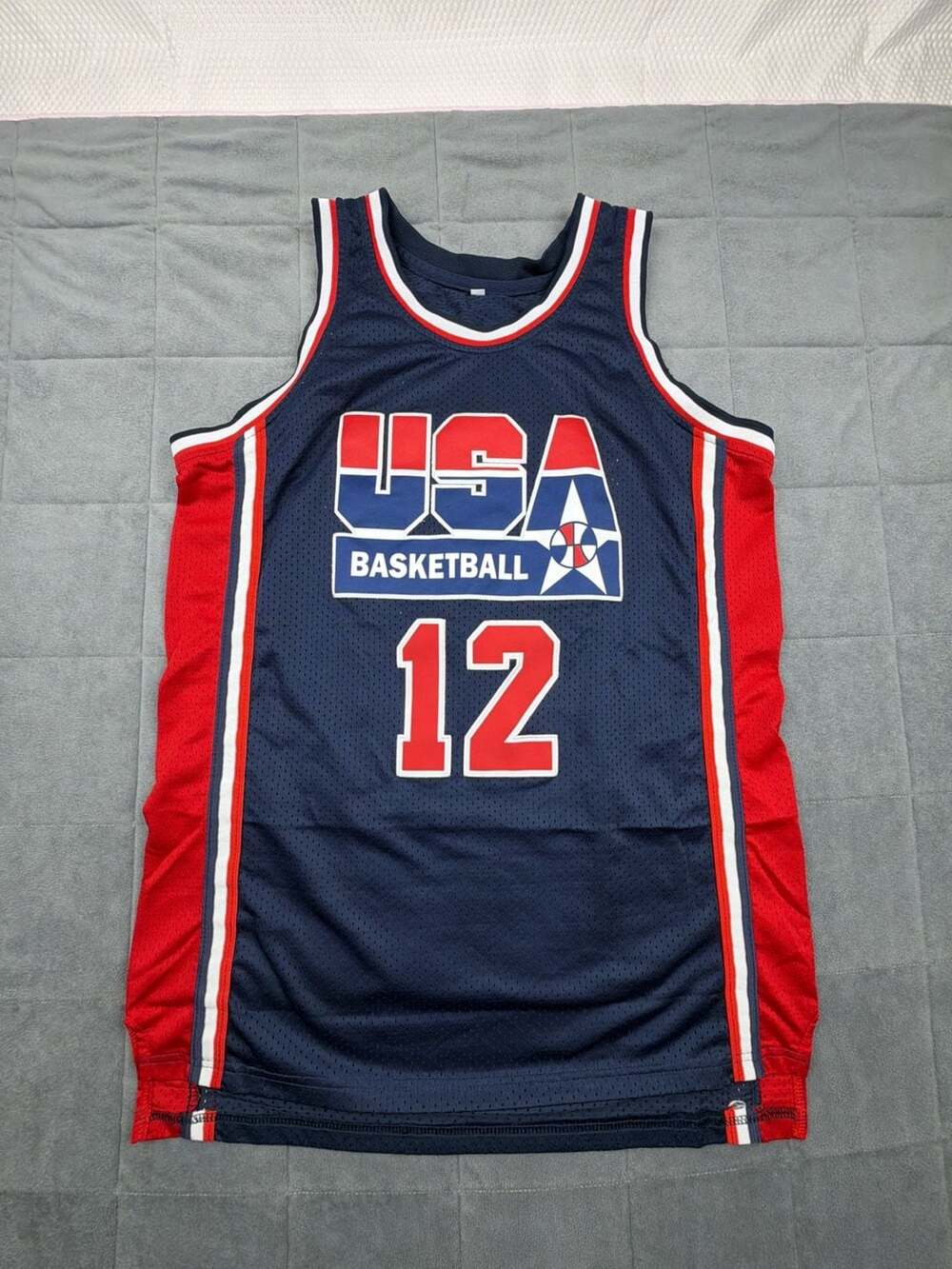 USA Basketball John Stockton #12 Jersey Size M